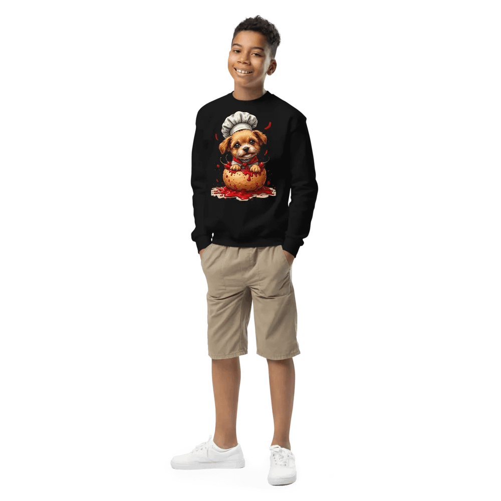 Chef Cilli Dog Youth Sweatshirt product image (1)