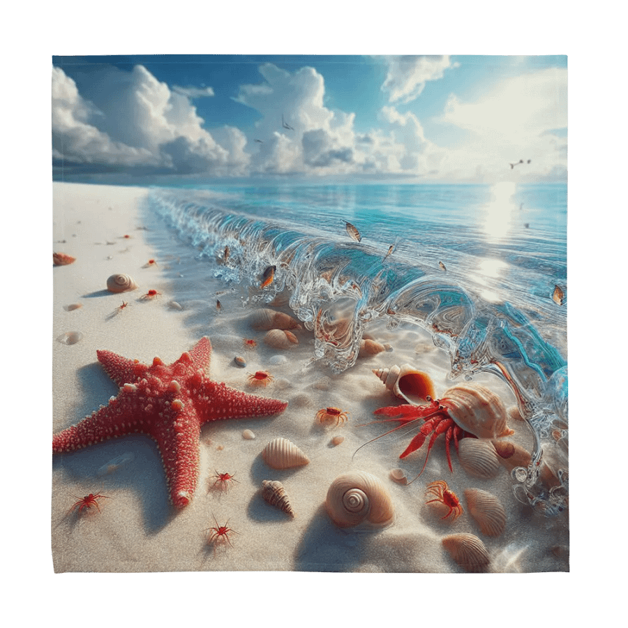 Underwater Wonderland Cloth Napkin Set | AI Design product image (4)