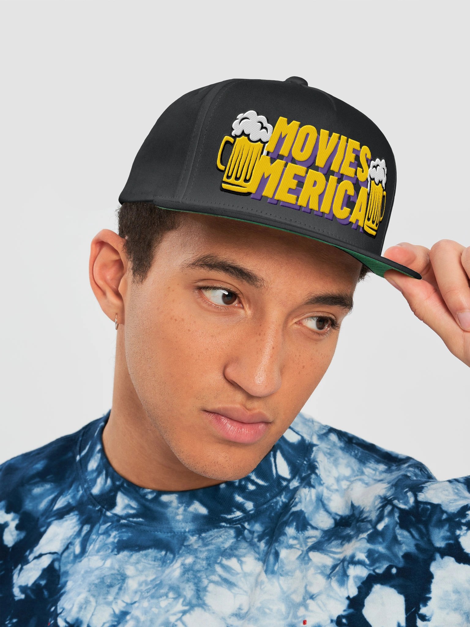 Big Mugs Flat Snapback Hat - Embroidered product image (34)