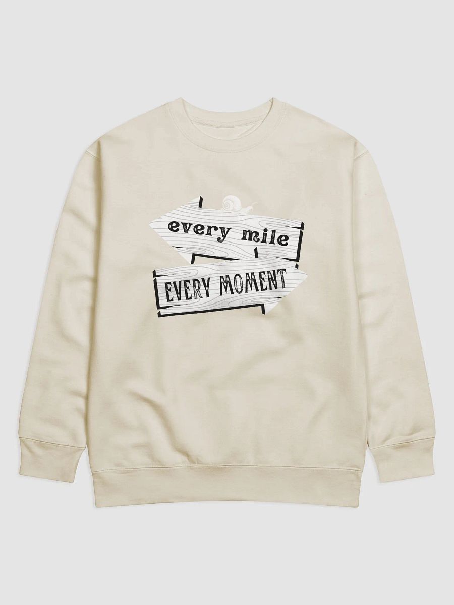 Every Mile Every Moment Slow Walking Travel Sweatshirt product image (7)
