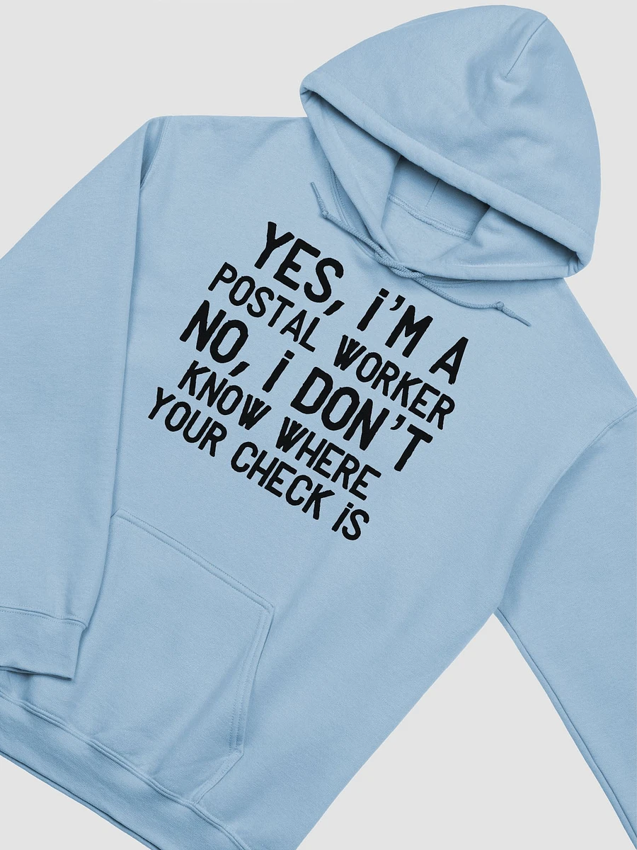 Yes I'm a postal worker UNISEX hoodie product image (8)