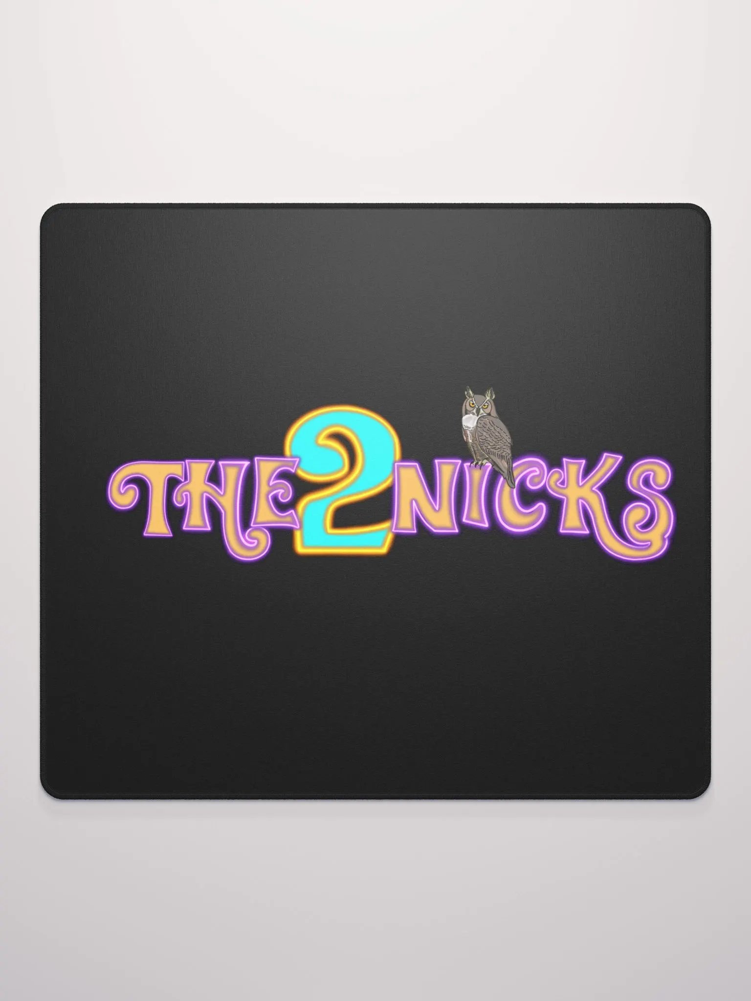 The2Nicks Gaming Mouse Pad (Black) product image (1)