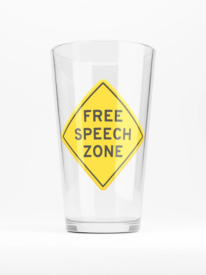 Free Speech Zone - Glass product image (1)