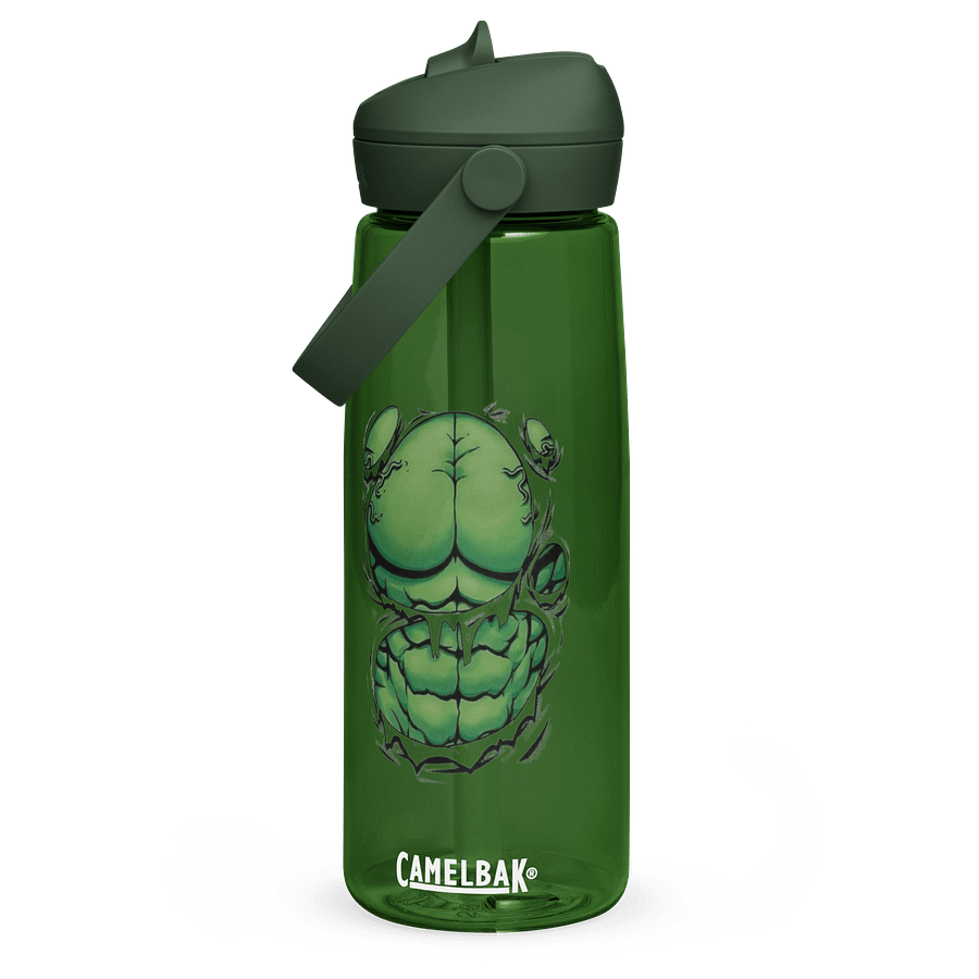 Hulk Flip Straw Water Bottle product image (1)