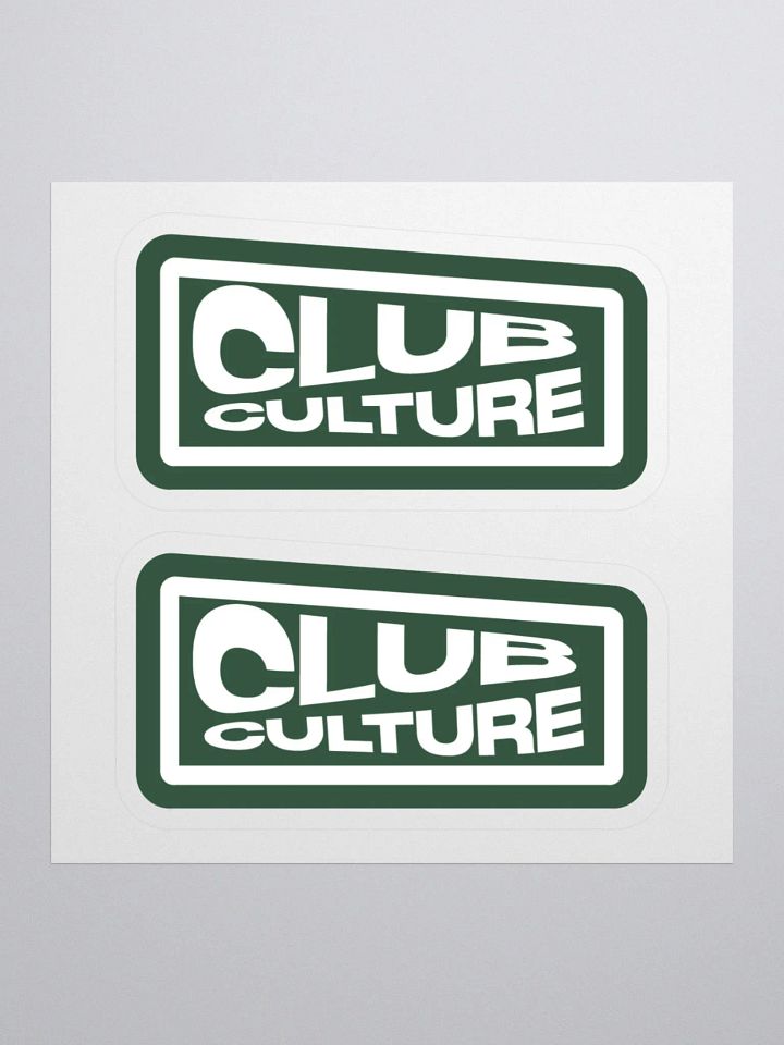 CC Logo Stickers - Green product image (1)