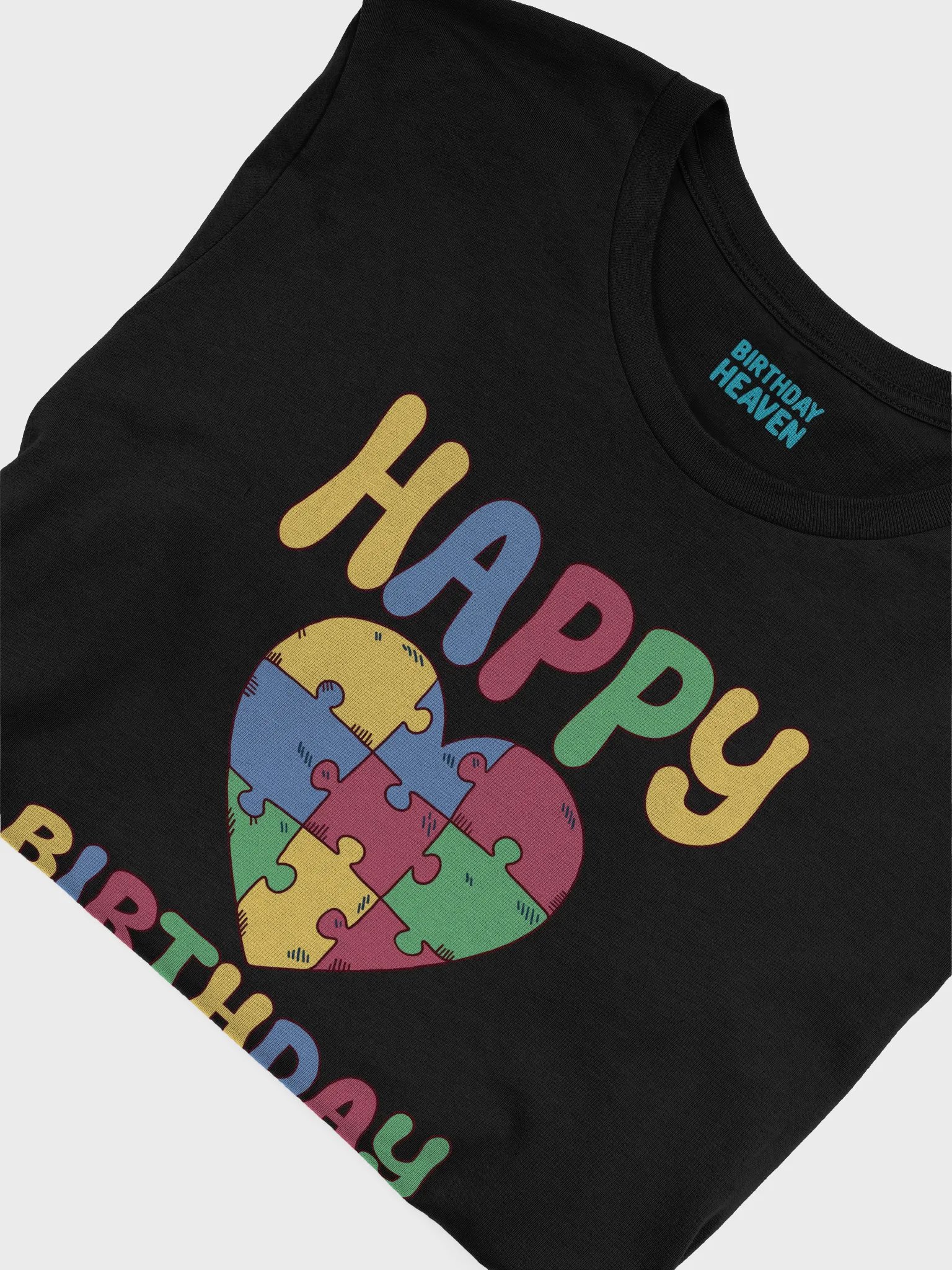 Happy Birthday (Autism Awareness) T-Shirt product image (5)
