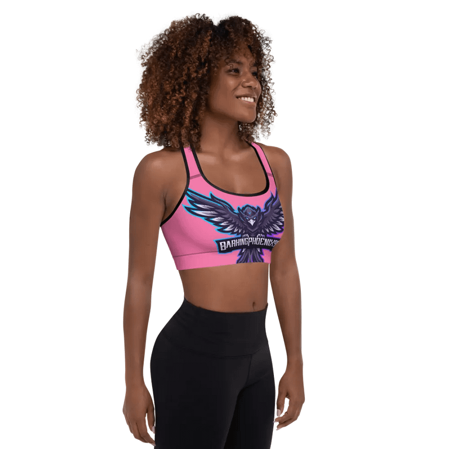 pink Sports Bra. product image (6)