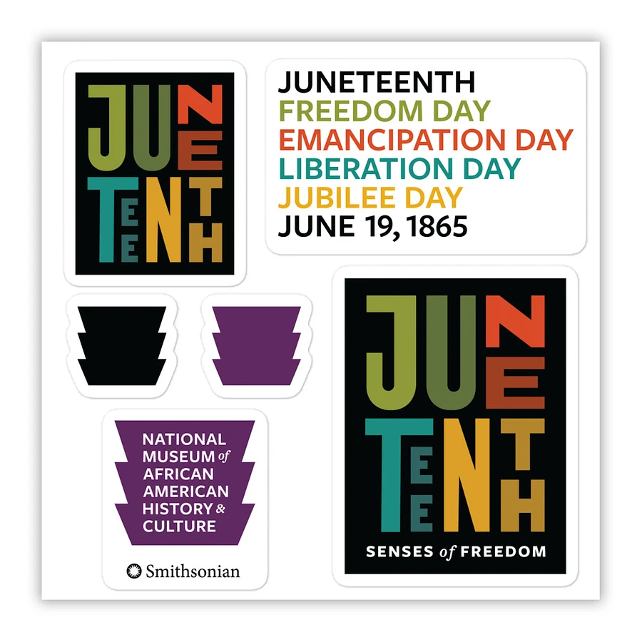 Juneteenth Sticker Sheet Image 1