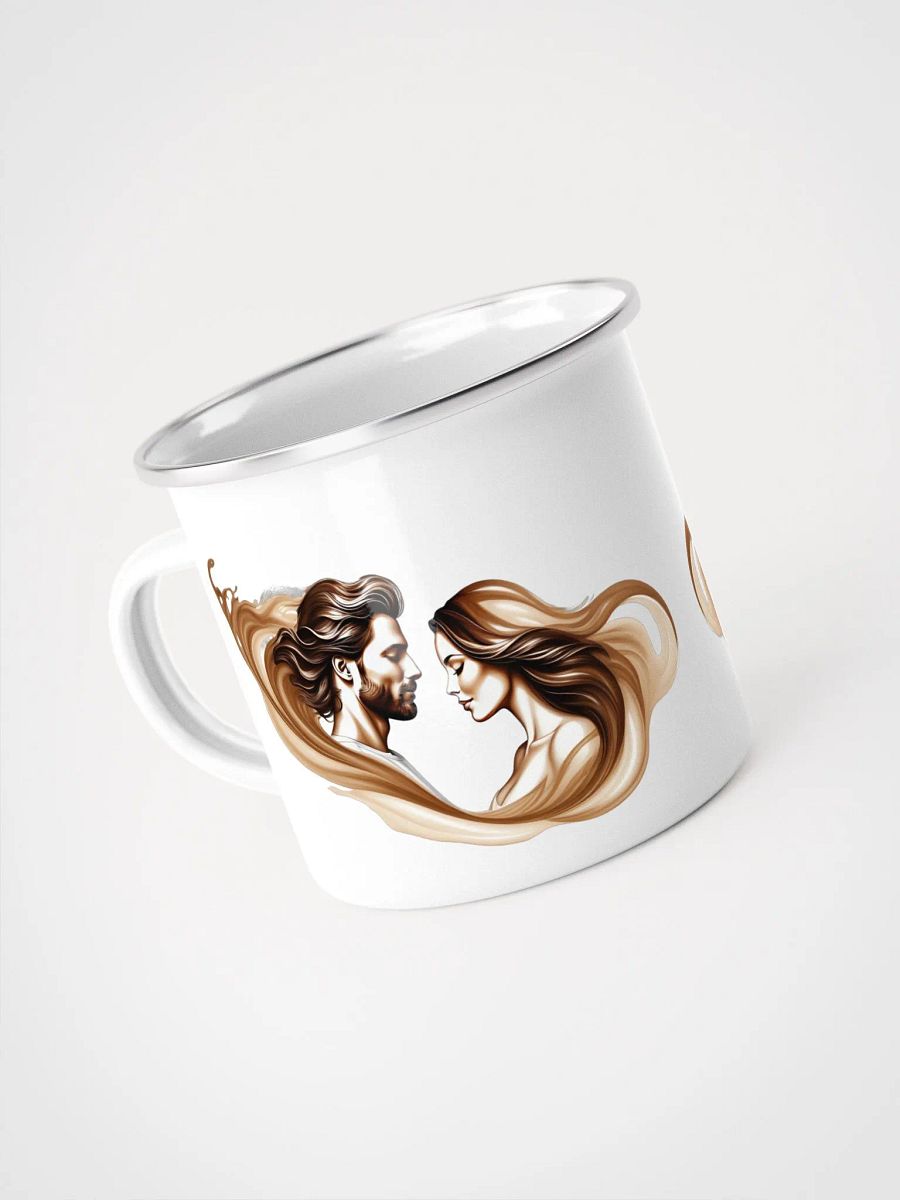 Love's Embrace Enamel Mug product image (4)