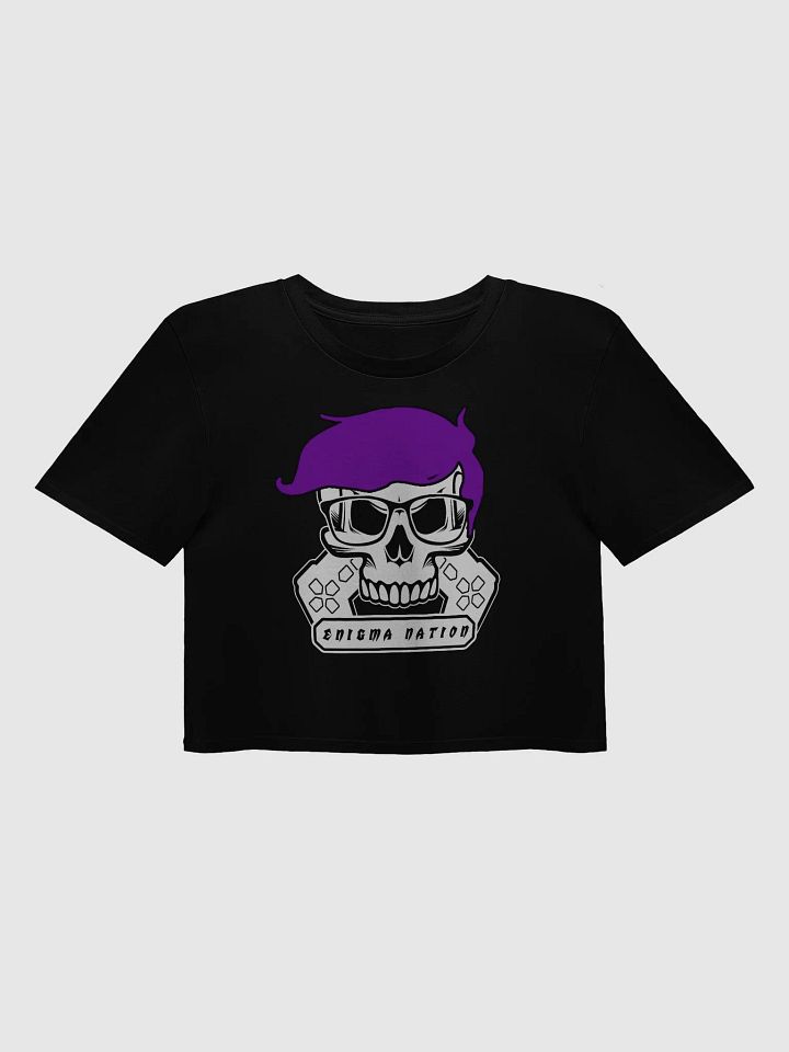 Enigma Nation AS Colour Women's Premium Crop Top (PRINTED) product image (2)