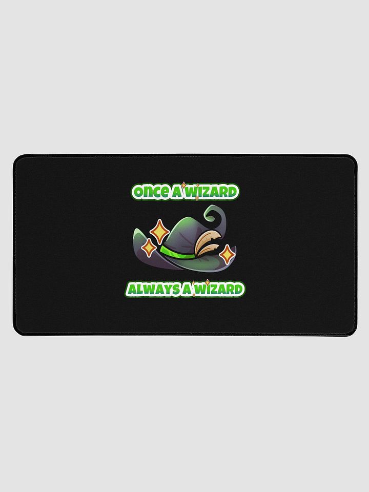 Once a Wizard, Always a Wizard Desk Mat product image (1)