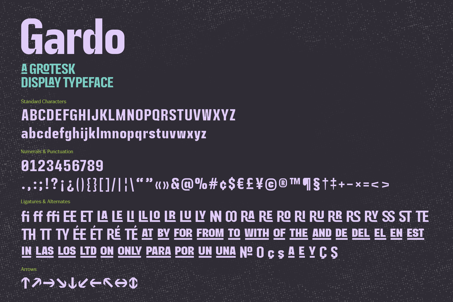 Gardo Grotesk | A Bold Condensed Display Typeface product image (8)