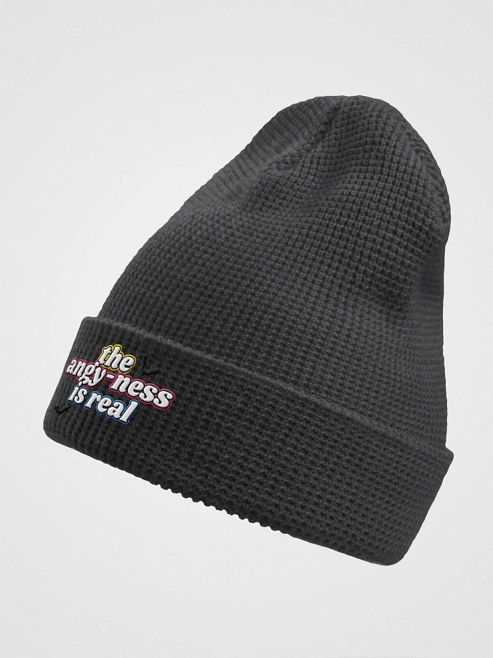 The Angy-ness is Real Waffle Beanie product image (2)
