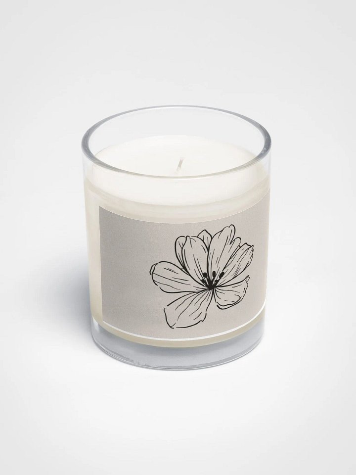 Lovely Flower Candle product image (2)