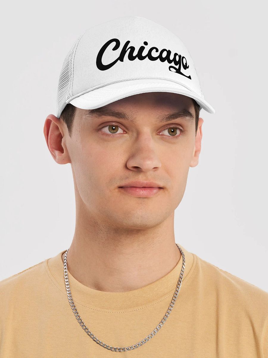 Chicago Vibes Foam Trucker Hat product image (37)