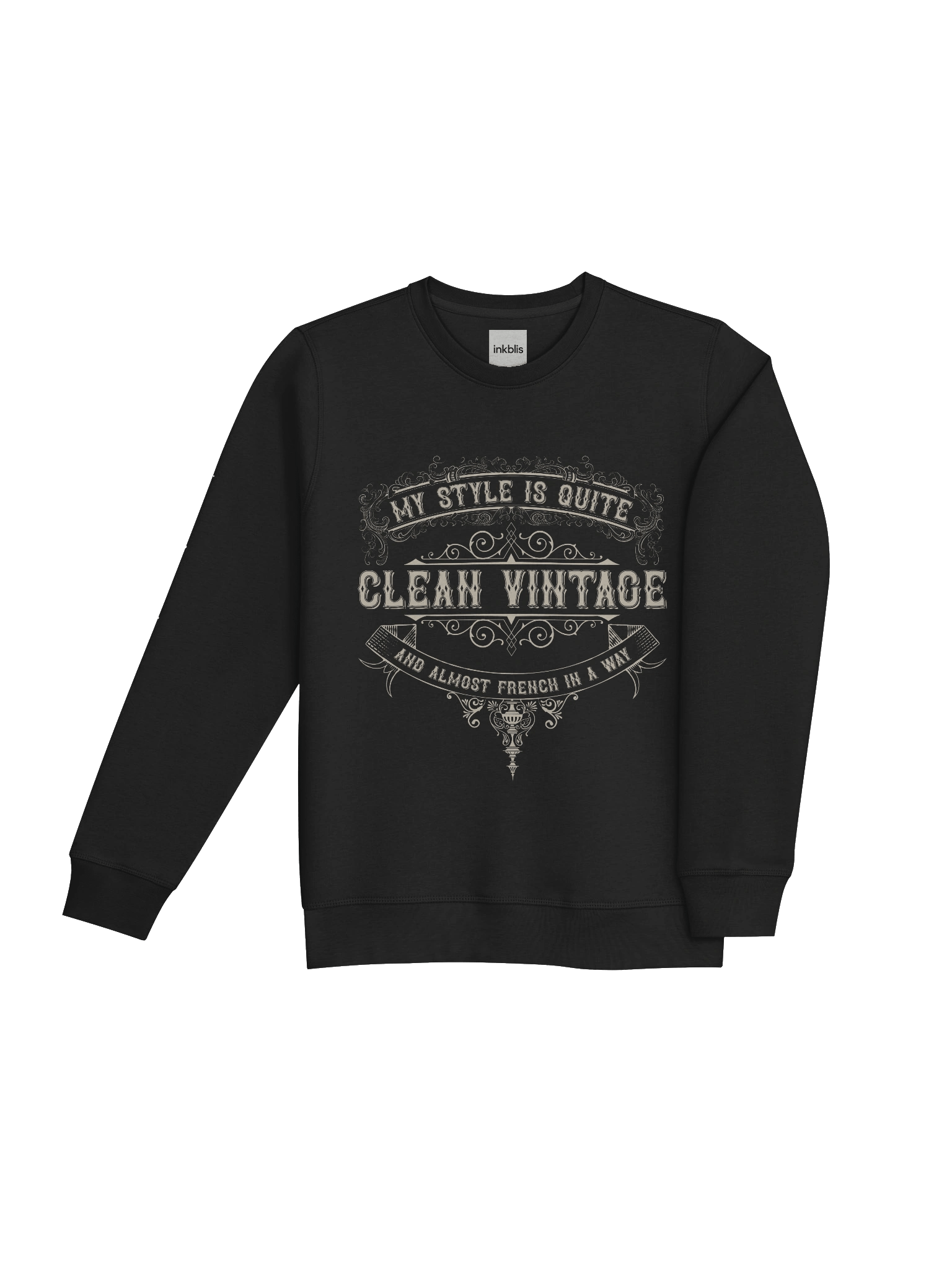 Clean Vintage Classic Sweatshirt product image (4)