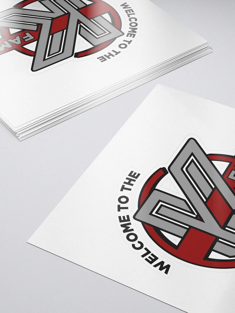 K Fam Kiss Cut Stickers Logo Stickers product image (5)