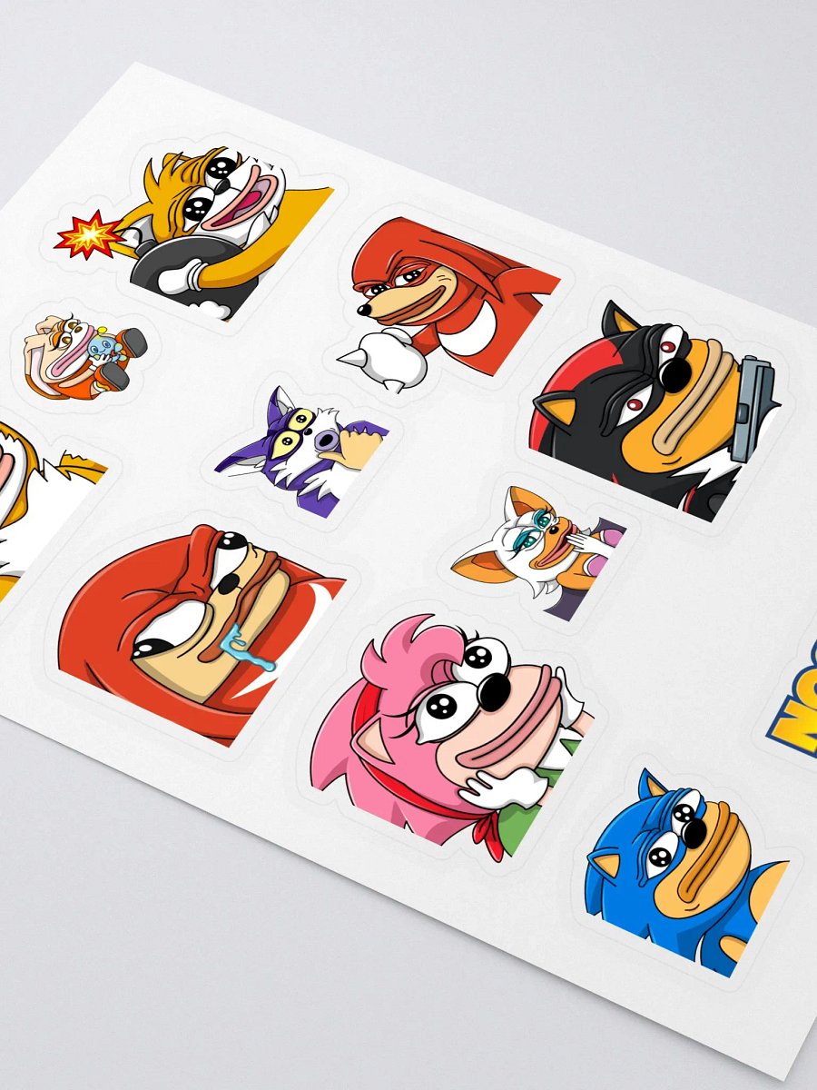 Sonic and Gang Stickers product image (2)