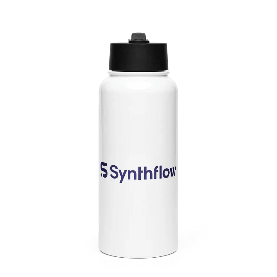 Stainless Steel Water Bottle with a Straw Lid product image (1)