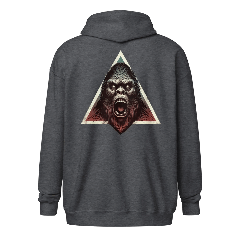 IRATE FACE BIGFOOT ZIP HOODIE product image (6)