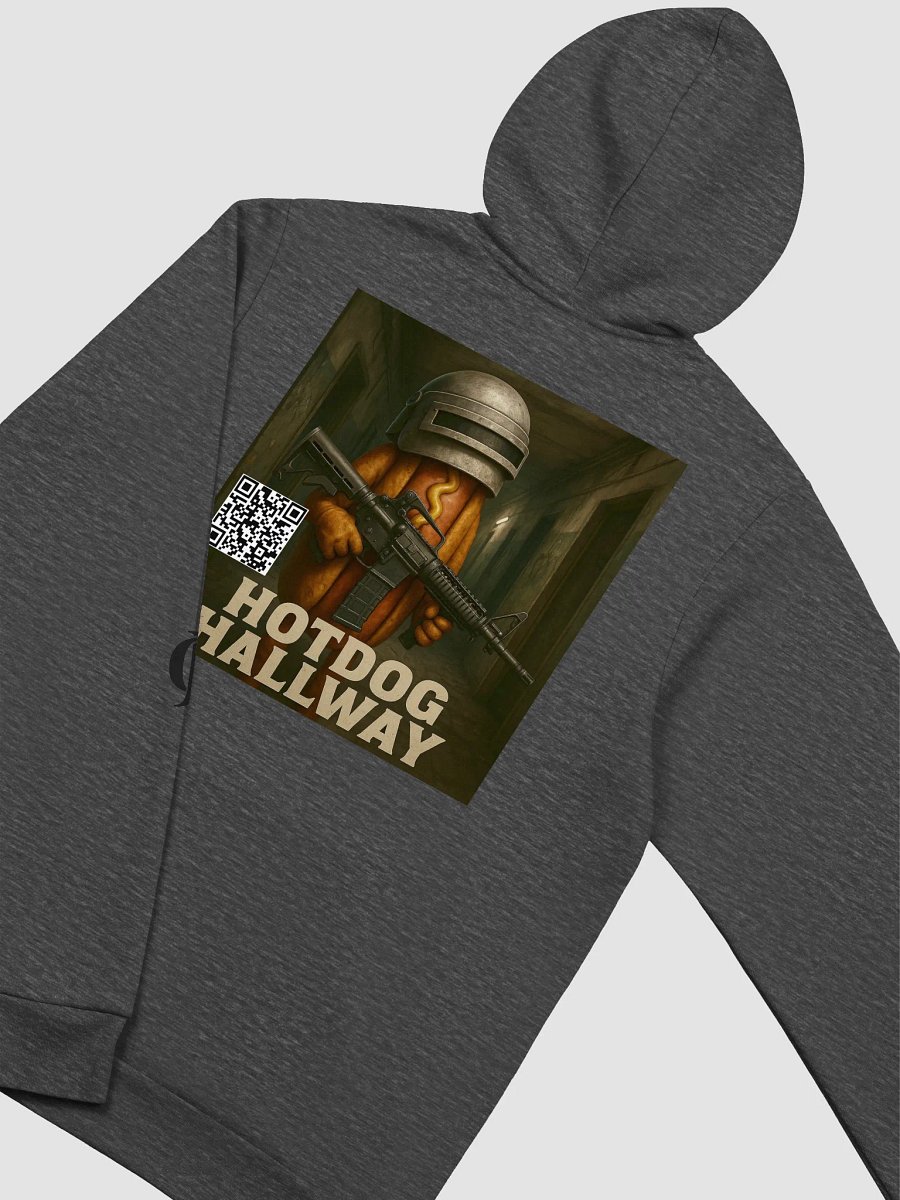Hotdog Hallway QR Hoodie (Back image) product image (25)