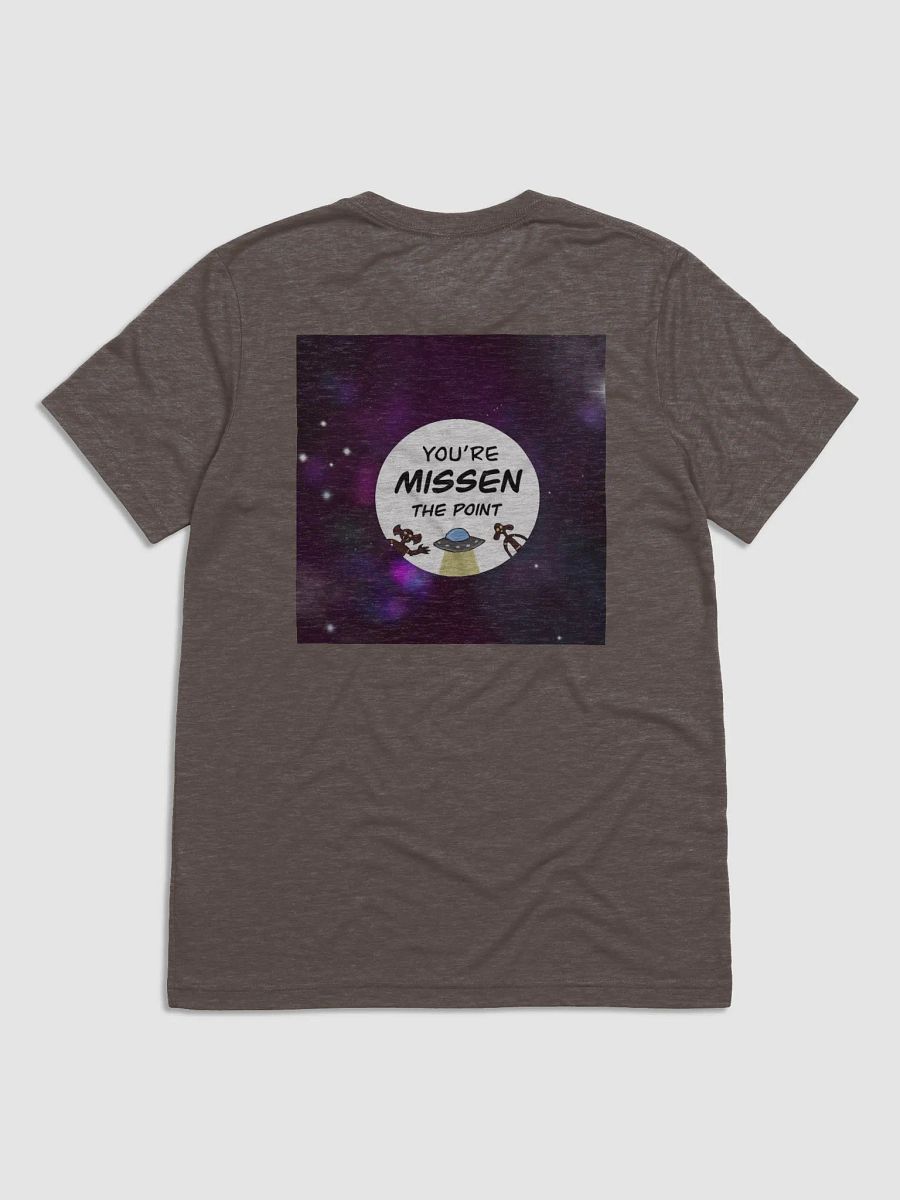 You're Missen the Point (Traditional Logo) - Triblend Short Sleeve T-Shirt product image (2)