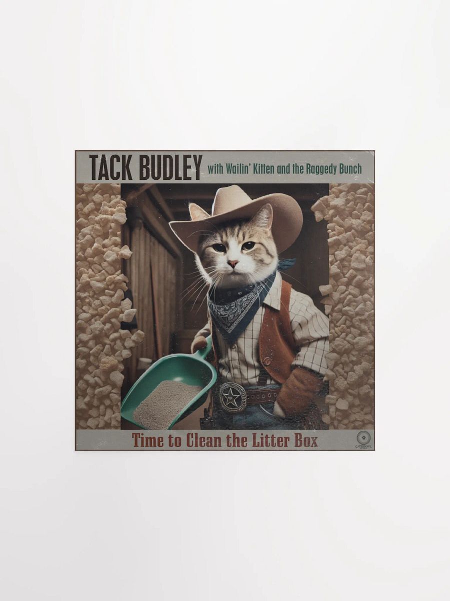 Tack Budley poster - Album jacket (front) - 12