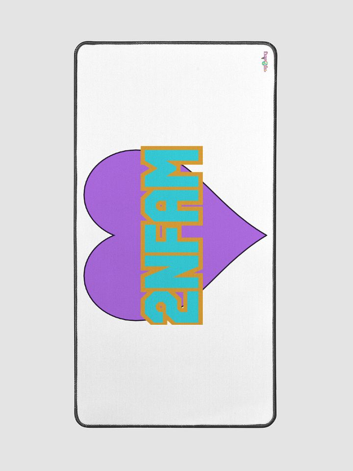 2NFAM Heart Desk Mat (White) product image (2)
