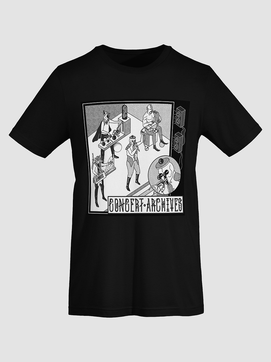 Psychedelic Alien Band Unisex T-Shirt product image (7)