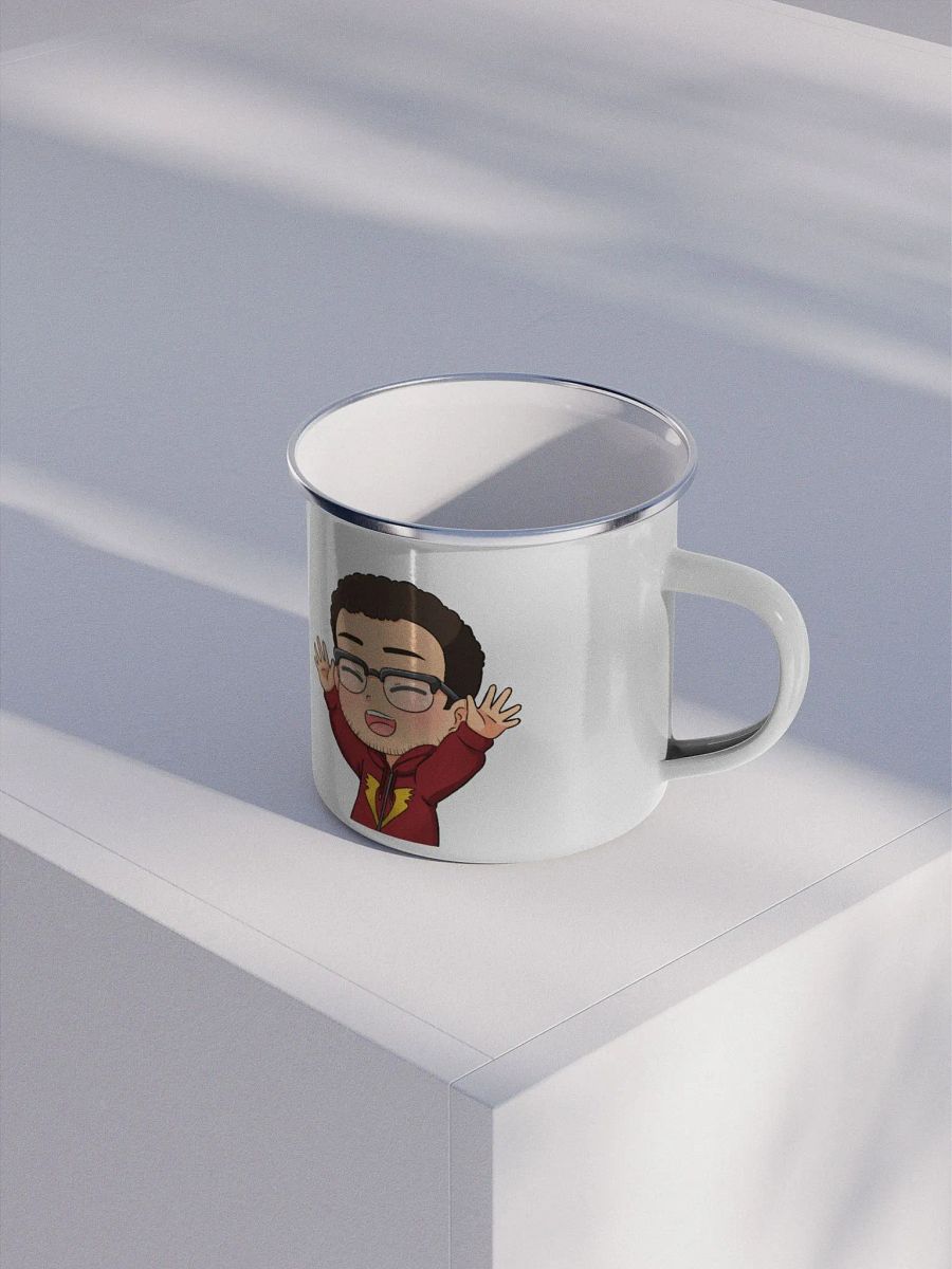 Hyped Up Enamel Mug product image (2)