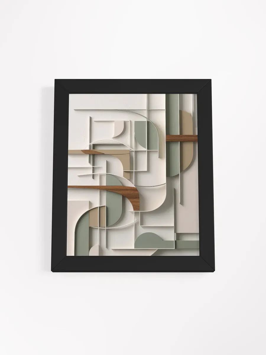 Modern Minimalist Art - Wall Art - Framed - v1 product image (4)