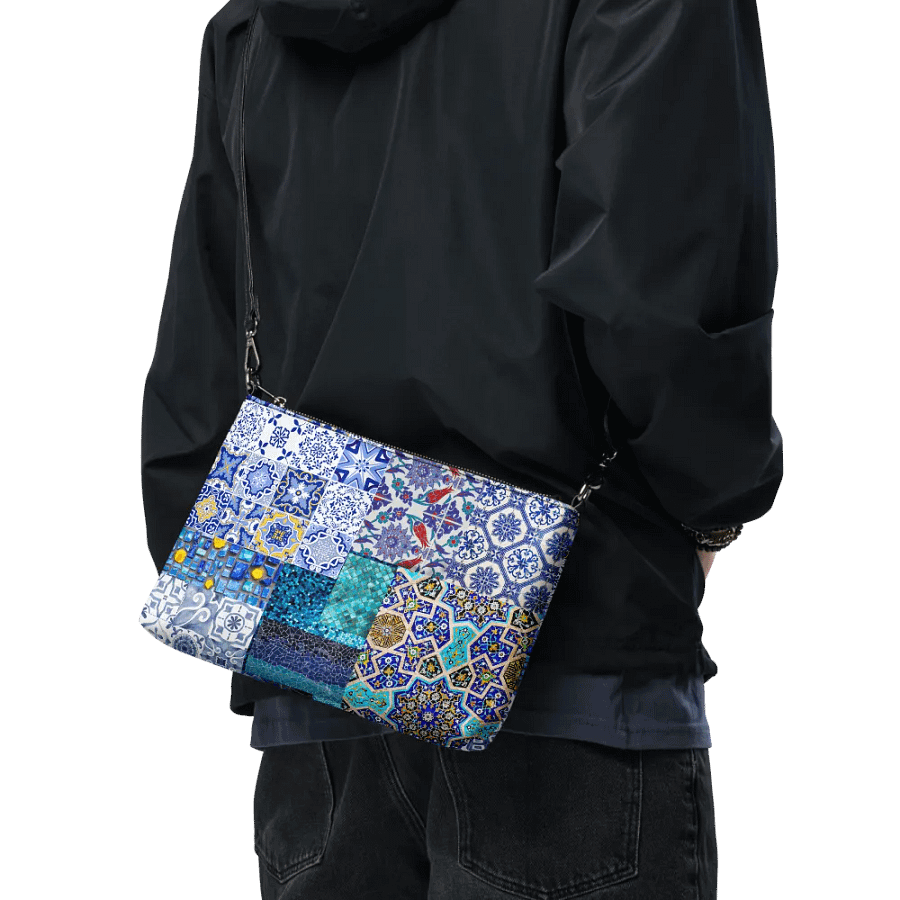 Maltese Tile Mosaic Crossbody Bag product image (9)