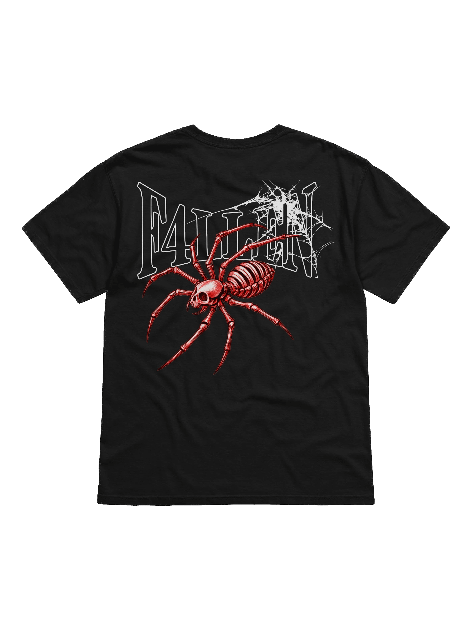 F4LLEN Spider Skeleton T-shirt [ Black ] product image (1)