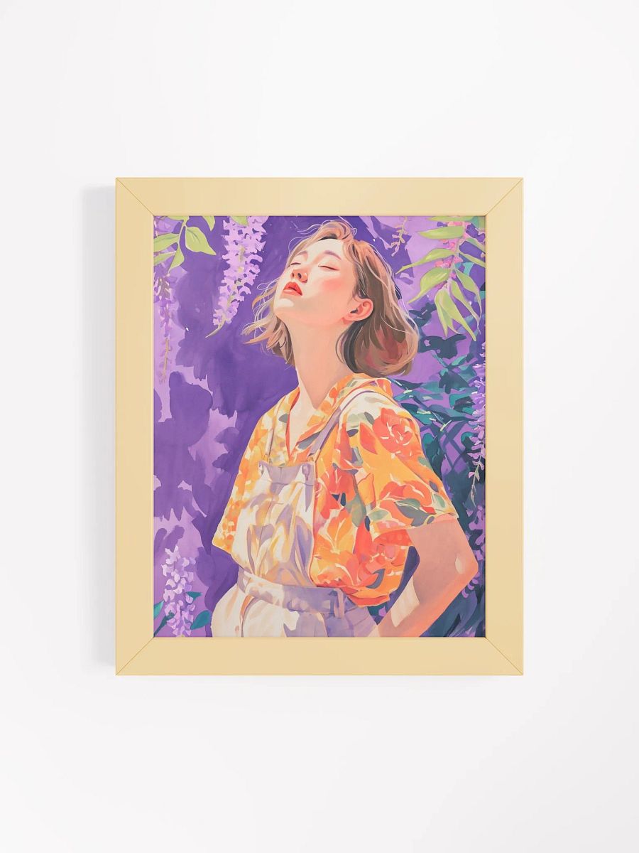 Serene Floral Reverie Framed Poster product image (7)