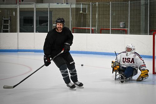 More stuff from my skate with Utah native @hope_a_bevilhymer, a 3-time world sled hockey champion and absolute badass. Hockey...