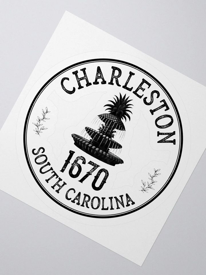 Charleston, SC Sticker product image (6)
