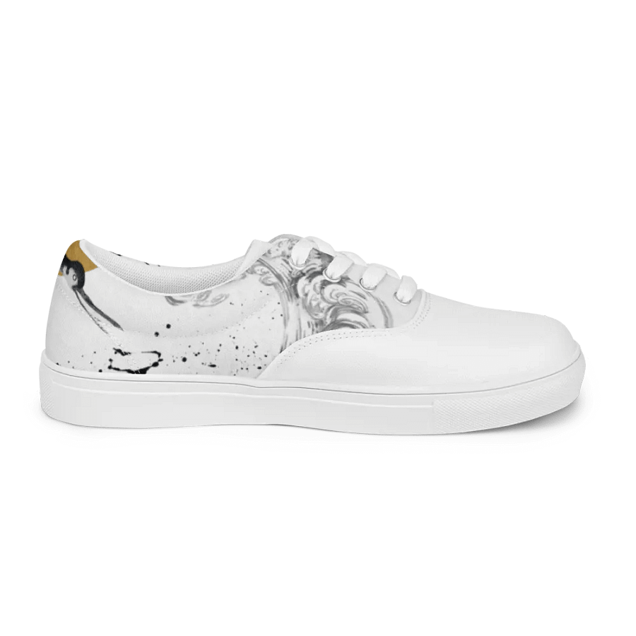 Sunrise Crane Women's Canvas Shoes product image (7)
