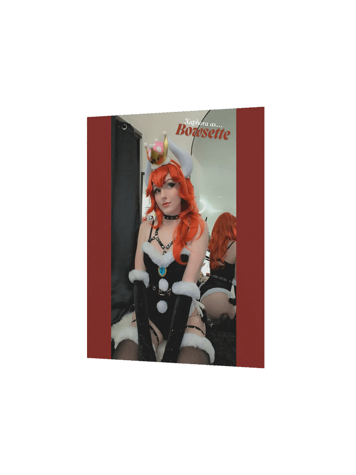 Winter Bowsette Cosplay Print V6 product image (2)