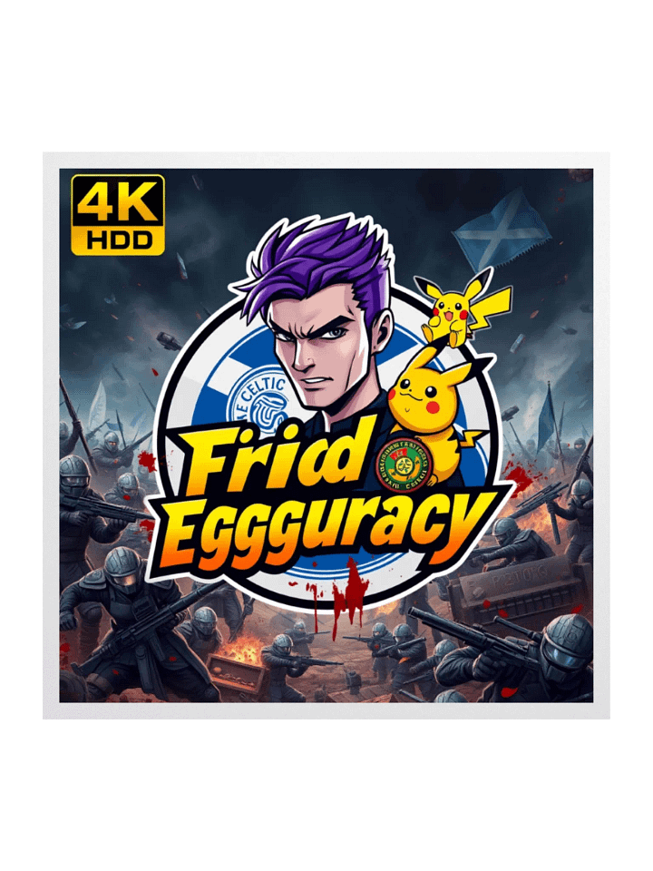 Fried Egguracy Stickers 1 product image (1)