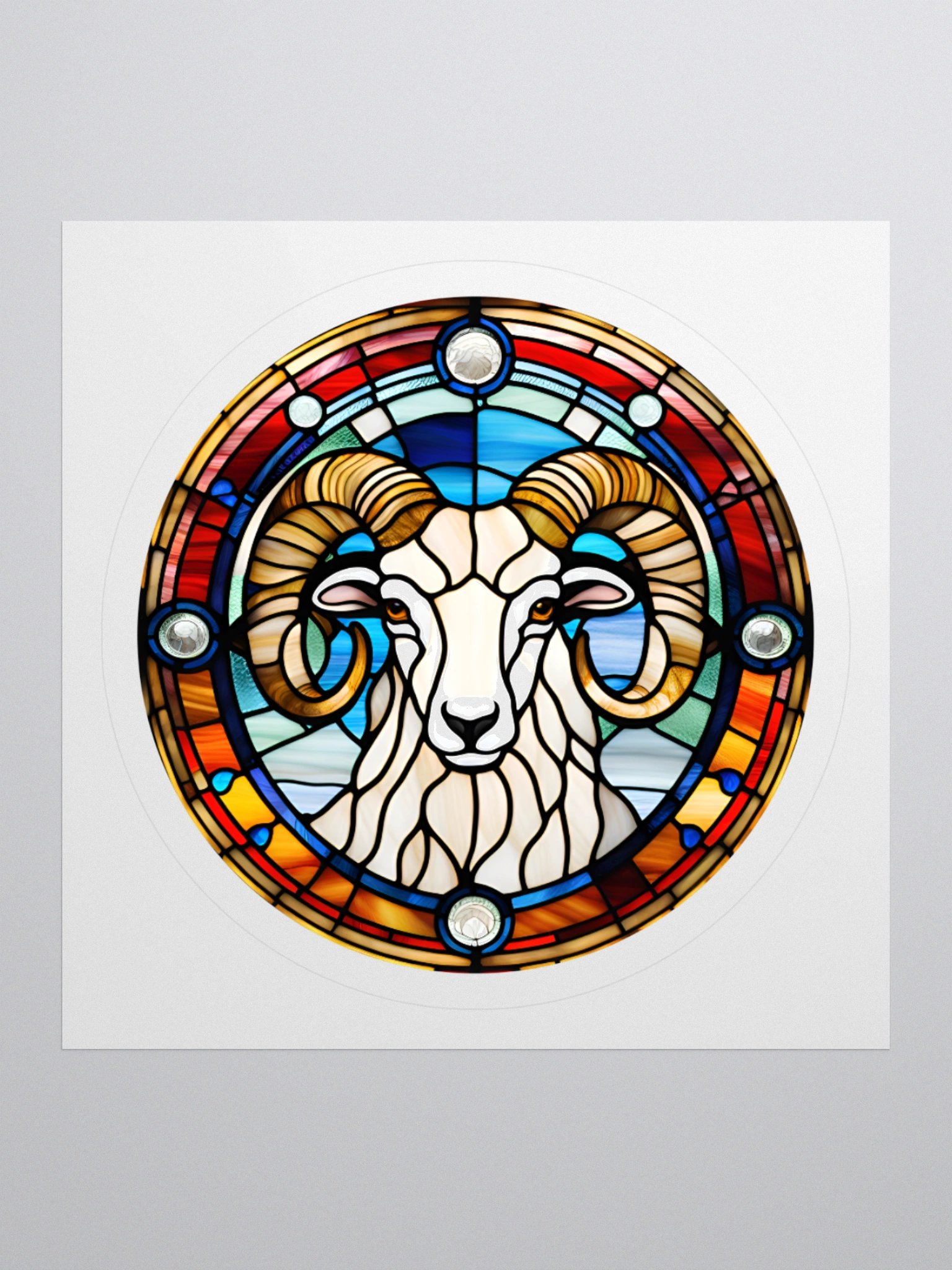 Spiritual™ Aries - Unique Sticker Design product image (2)