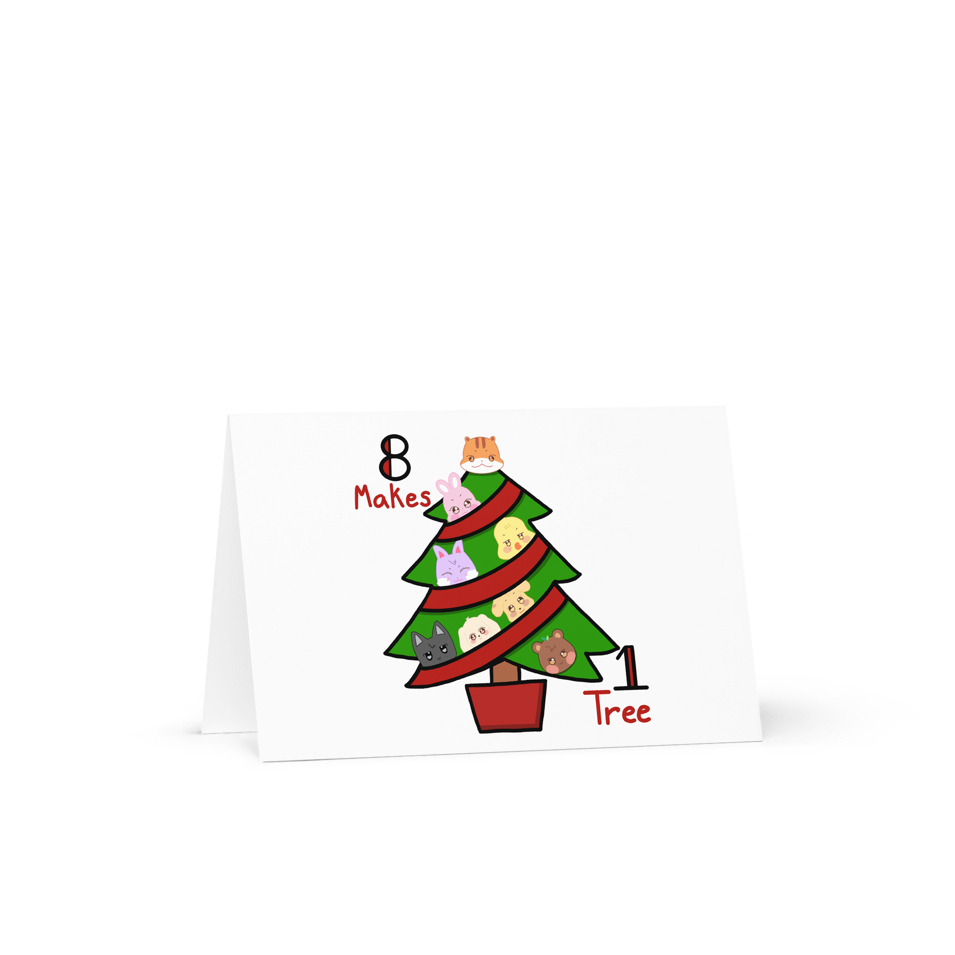 Aniteez Christmas Tree Card product image (1)