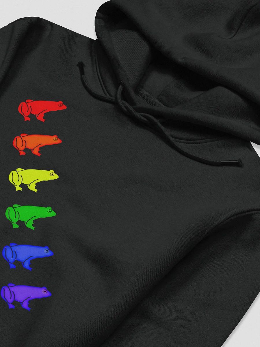 Rainbow Frogs Hoodie - Dark Colors product image (6)