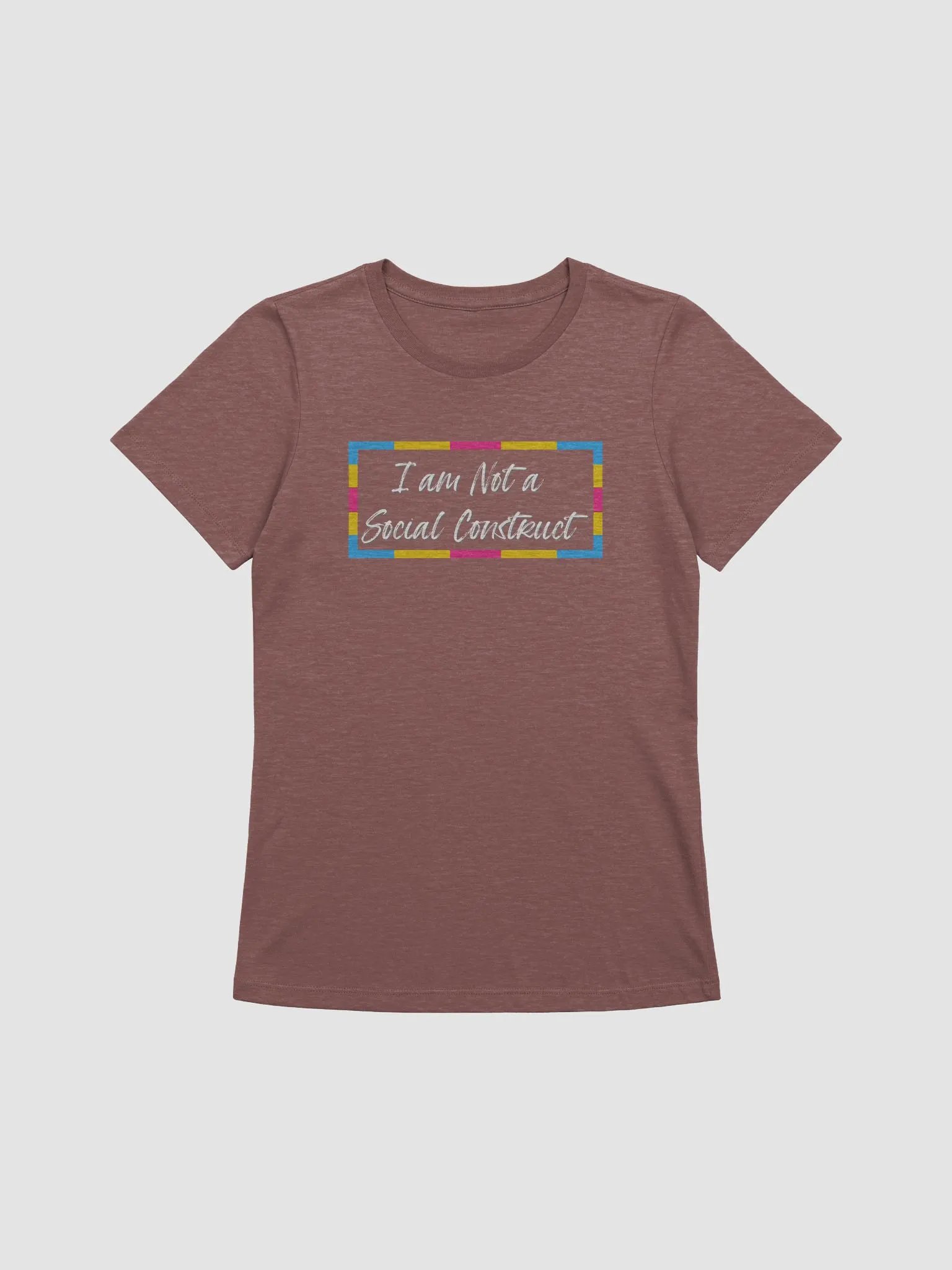 I am Not a Social Construct (lg) (wt) - Pan - Women's Relaxed Fit T product image (21)