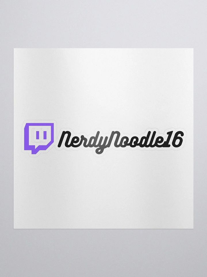 Twitch NerdyNoodle Sticker product image (1)
