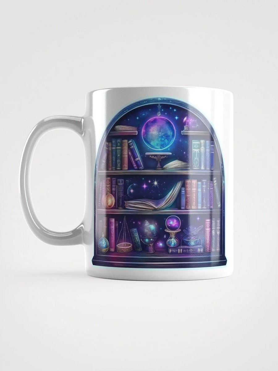 Starry Book Shelf White Mug product image (17)