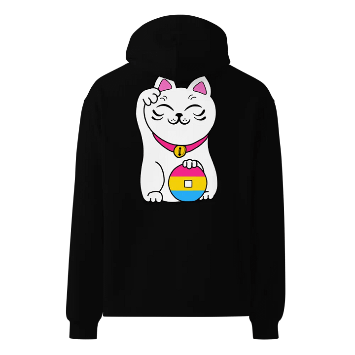 Maneki neko pansexual pride hoodie product image (6)