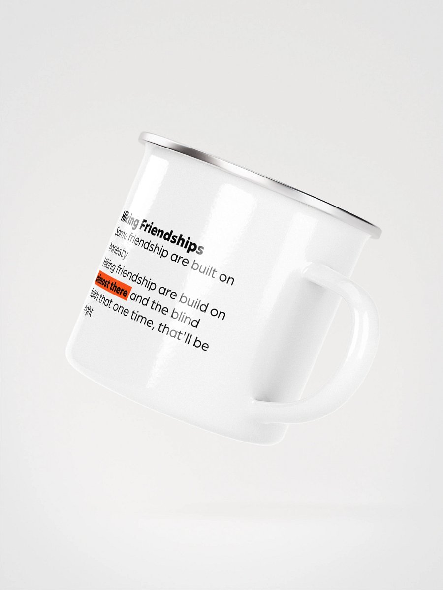 Hiking Friendships - Enamel Mug product image (3)