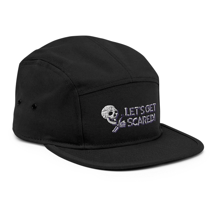 Let's Get Scared Panel Hat (embroidered) product image (2)