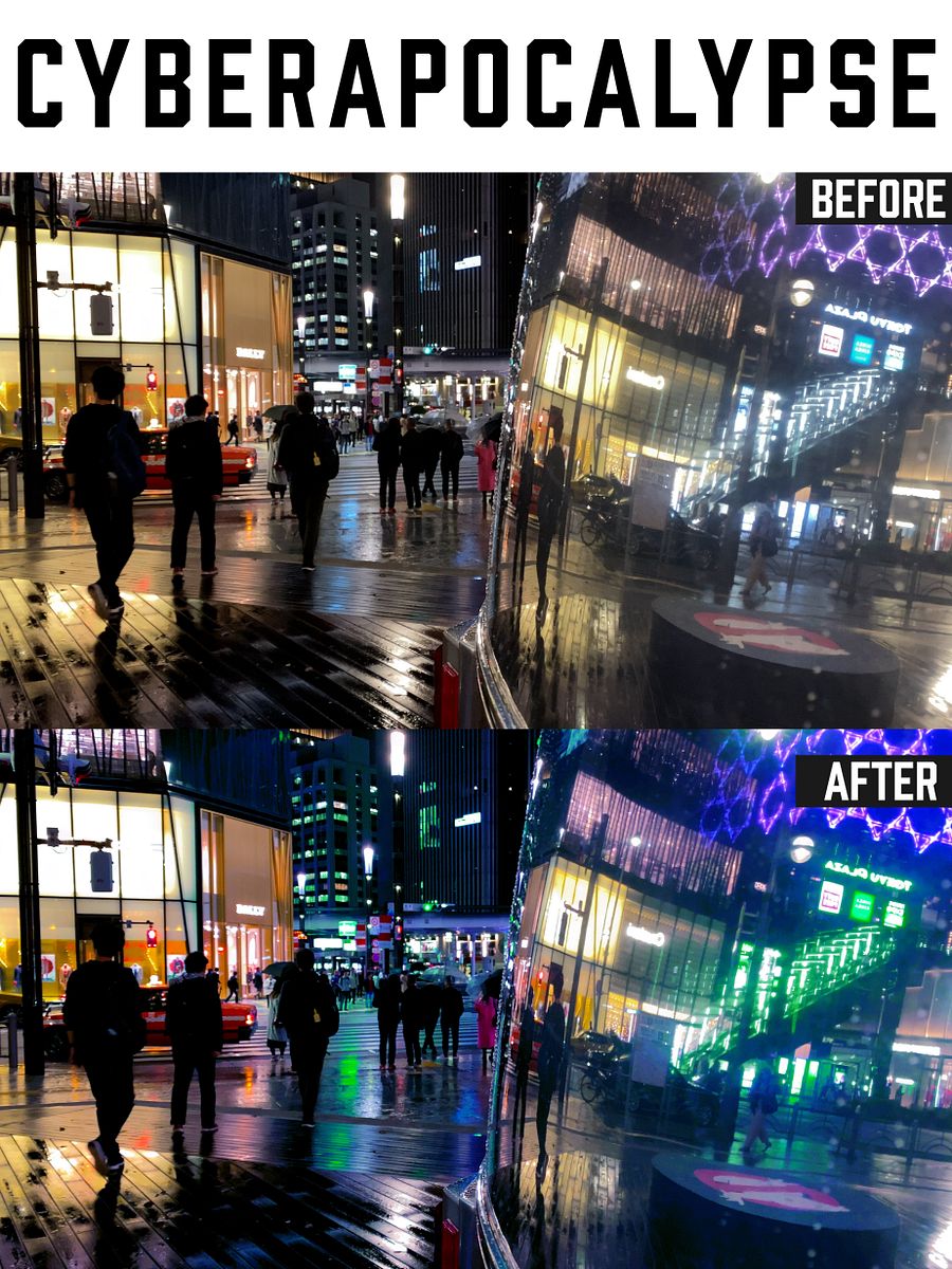 Cyberpunk LUT's Pack product image (5)