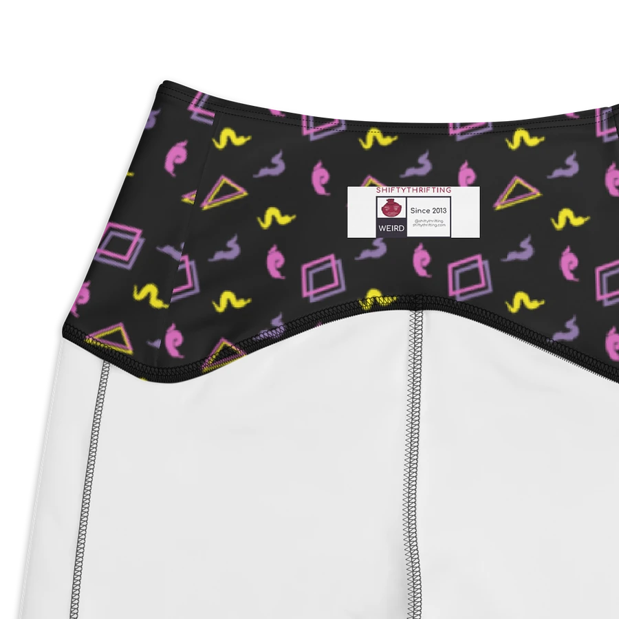 Oh Worm black pattern pocket leggings product image (4)